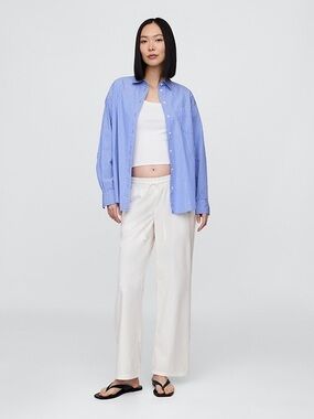 Maternity Easy Wide-Leg Pants